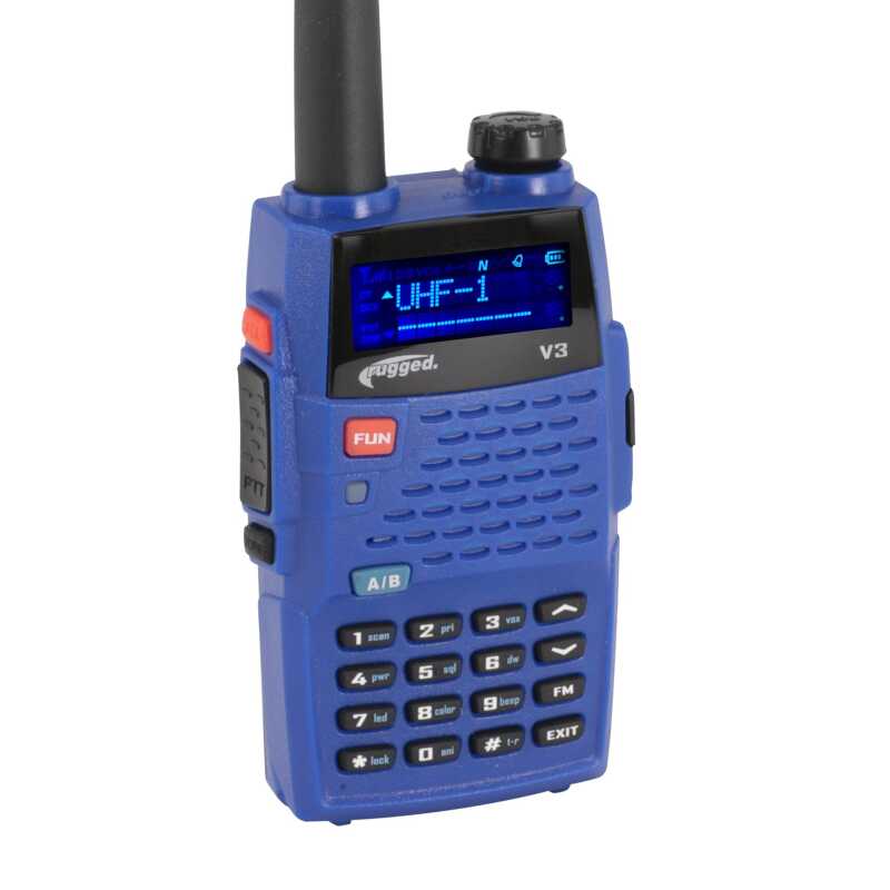 Rugged Radios — Rugged Radios ANALOG ONLY - Rugged V3 - Business Band Two Way Handheld Radio