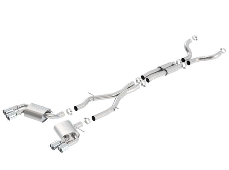 Borla — Cat-Back Exhaust System - S-Type