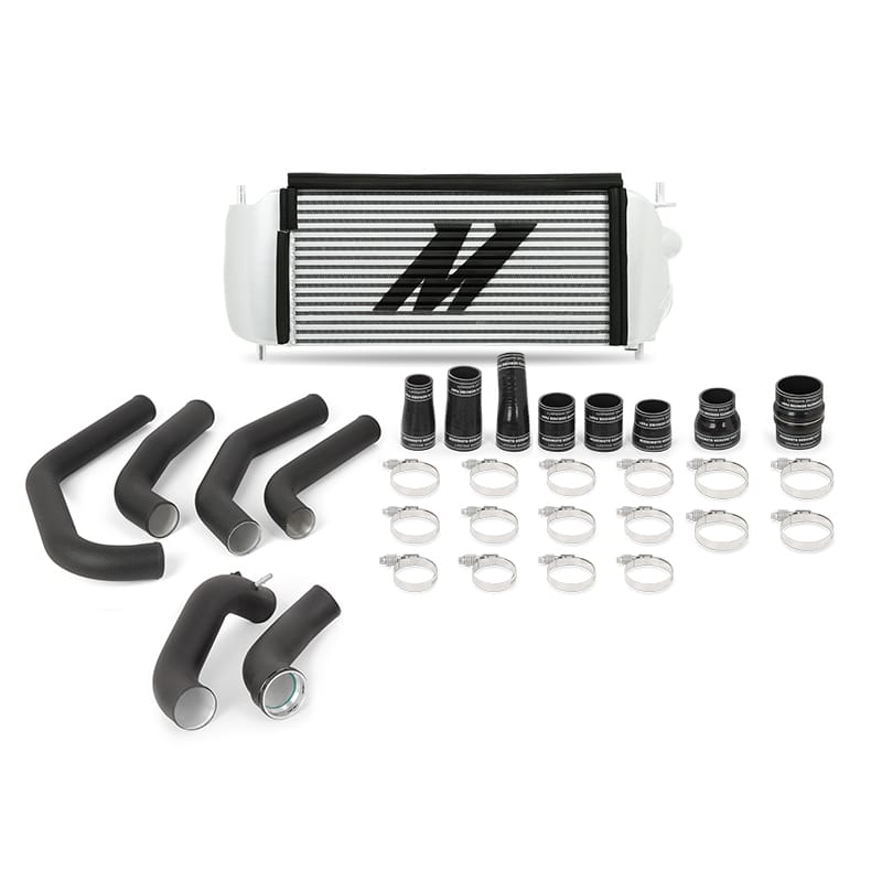 Mishimoto — Mishimoto 15-17 Ford F-150 2.7L EcoBoost Silver Performance Intercooler Kit w/ Black Pipes