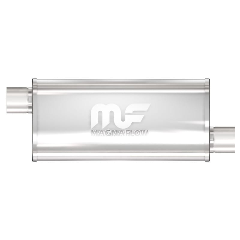 Magnaflow — Straight-Through Performance Muffler; 2.5in. Offset/Offset;  5x14x8 Body
Straight-Through Performance Muffler; 2.5in. Offset/Offset; 5x14x8 Body