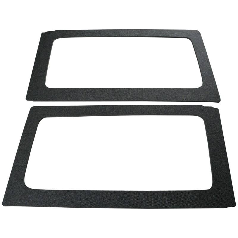 DEI — Rear Side Window Kit Jeep Wrangler JK 2011-2018 2 Door Black
Sound Deadening Side Window Trim Kit