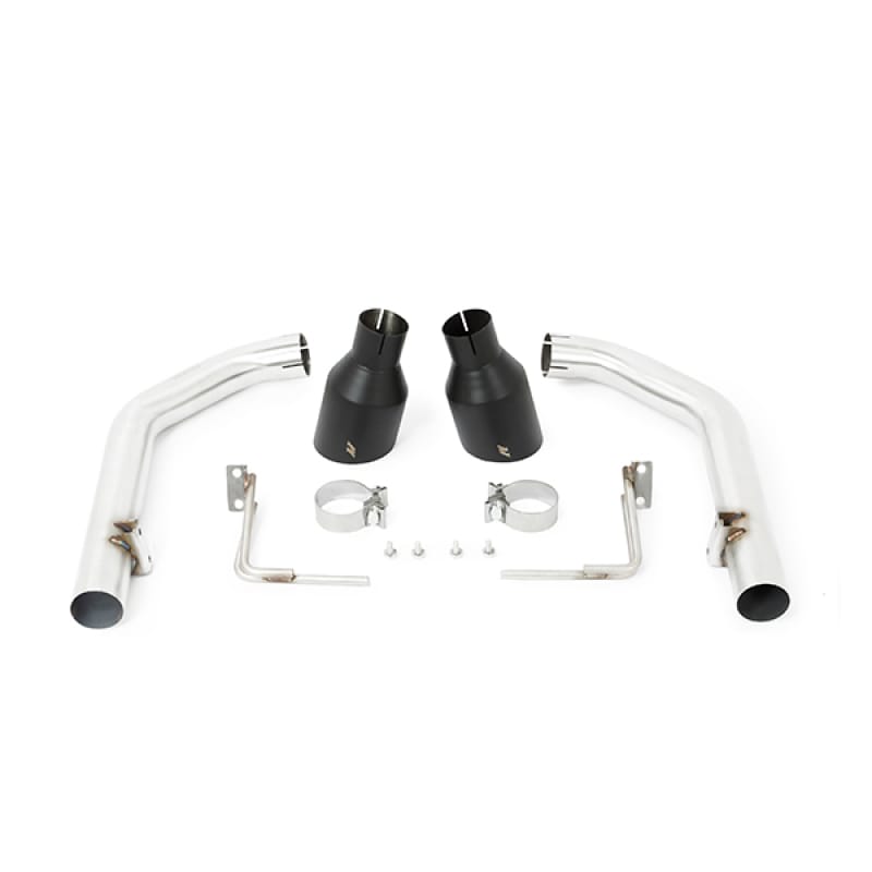 Mishimoto — Race Axle-Back Exhaust, Black Tips, fits Ford Mustang GT 2015-2017
Ford Mustang GT Race Axleback Exhaust, 2015+