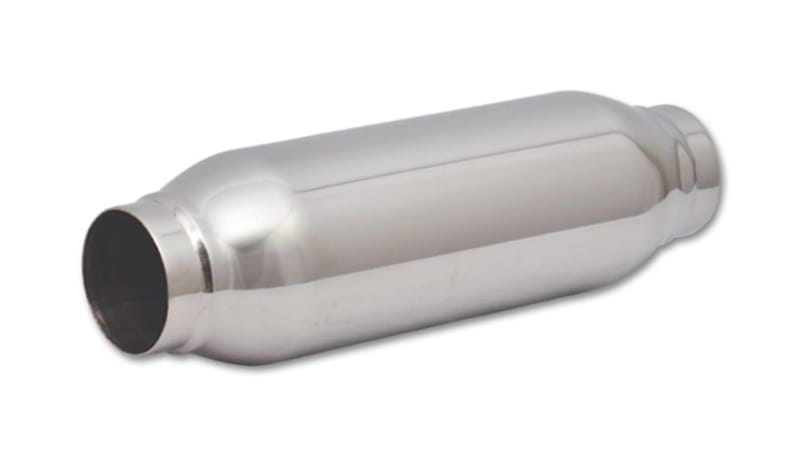 Vibrant — Bottle Style Resonator, 2.25" inlet/outlet x 12" long
Bottle Style Resonator