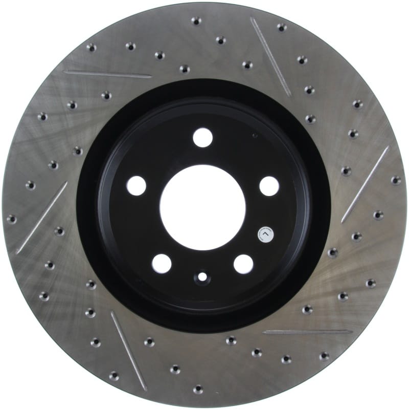 Stoptech — StopTech Sport Drilled & Slotted Brake Rotor; Front Left
StopTech Sport Drilled/Slotted Brake Rotor; Front Left
StopTech Sport Drilled/Slotted Disc