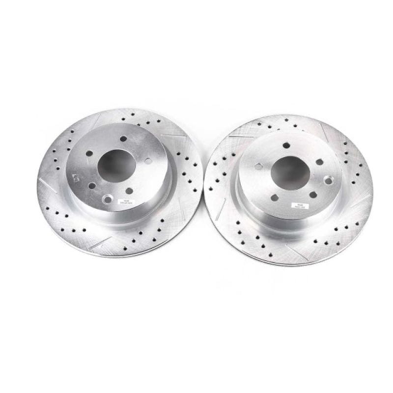 PowerStop — PowerStop Evolution Performance Drilled, Slotted & Plated Brake Rotor Pair