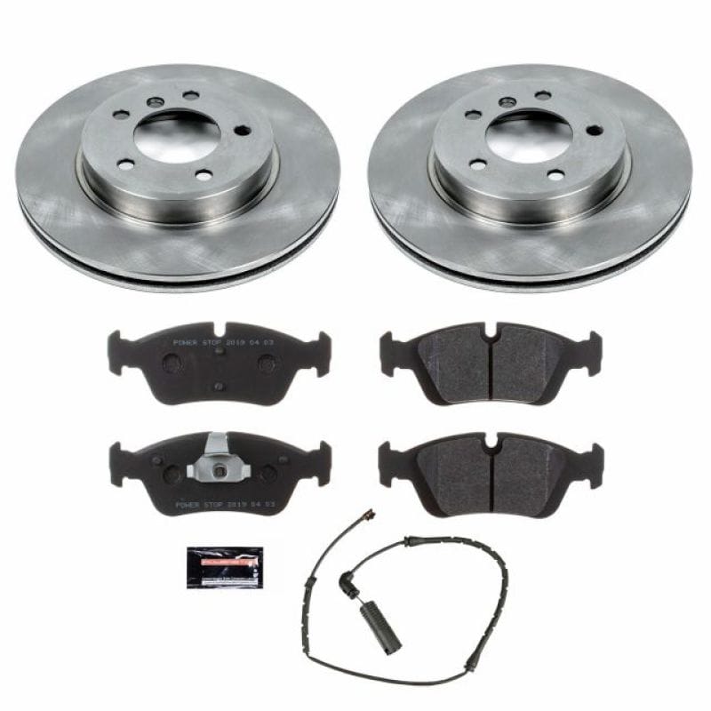 PowerStop — Track Day Spec High-Performance Brake Pad and Rotor Kit