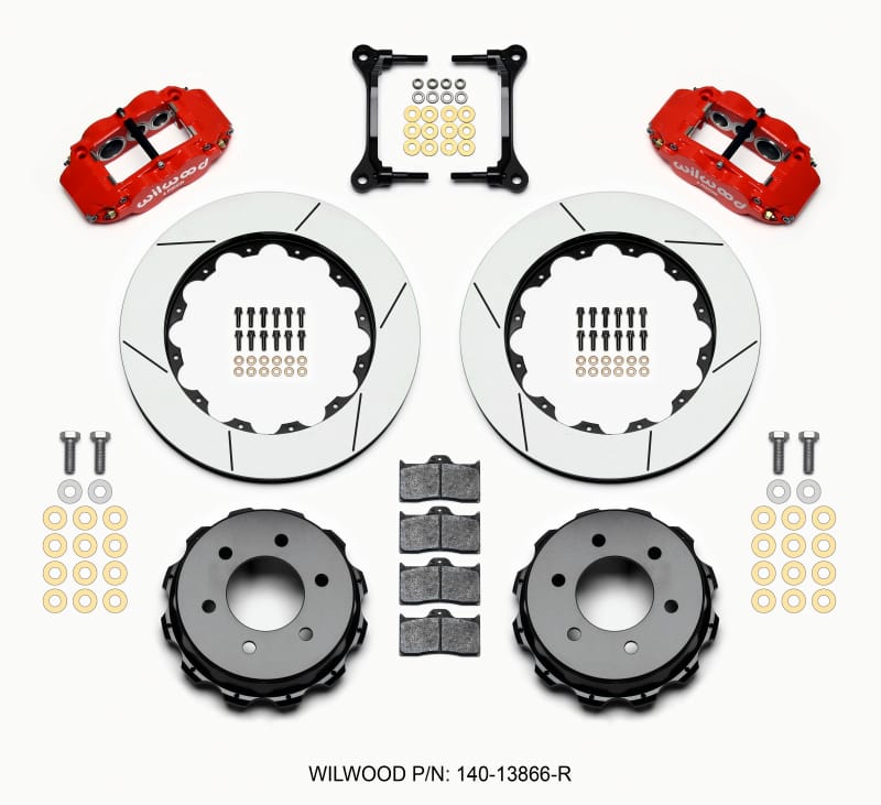 Wilwood — KIT,REAR,FORD,F150,2012-UP,FNSL6R,14.25 ROTOR,RED