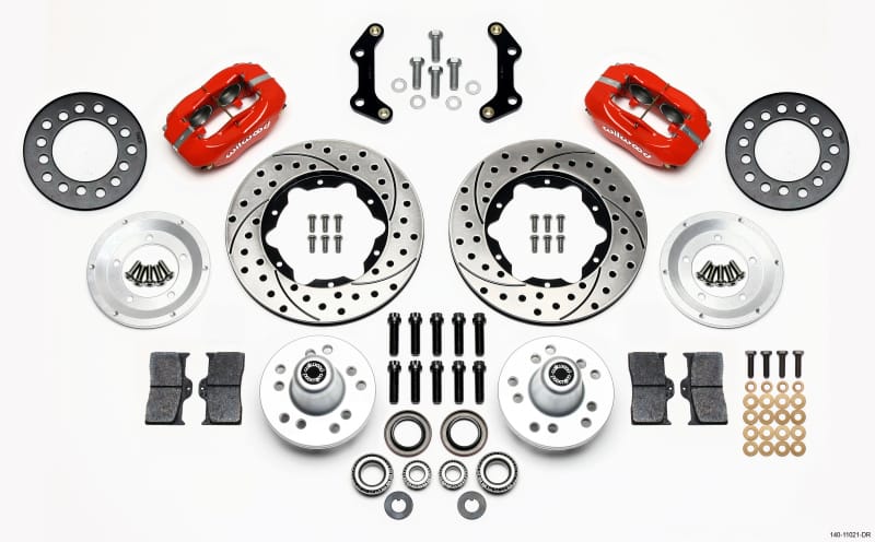 Wilwood — KIT,FRONT,B&E BODY,70-72,DISC,FDLI,11.00 SRP,RED
