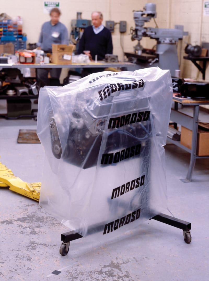Moroso — Moroso Engine Storage Bag w/Logo - 47in Tall x 40in Wide x 19-1/2in Deep - Single