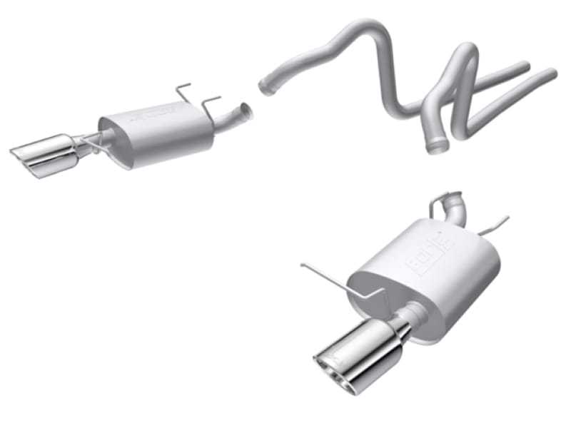 Borla — Cat-Back Exhaust System - S-Type
S-Type; Cat-Backâ„¢ System