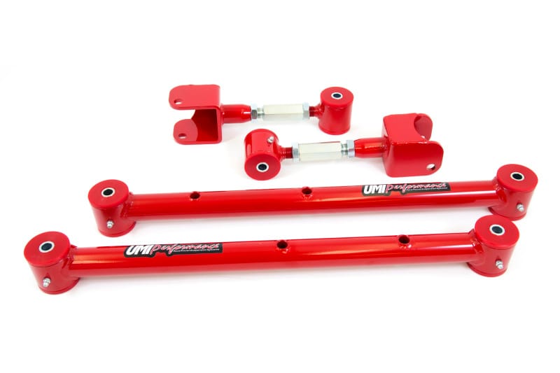 UMI Performance — UMI A-Body control arms kit: tubular lower and adjustable upper, bolt-on upgrade