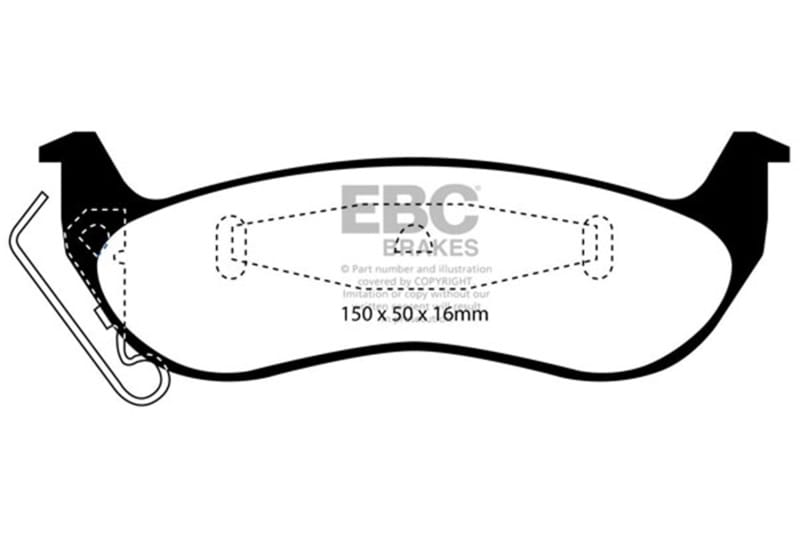 EBC — Ultimax OEM Replacement Brake Pads