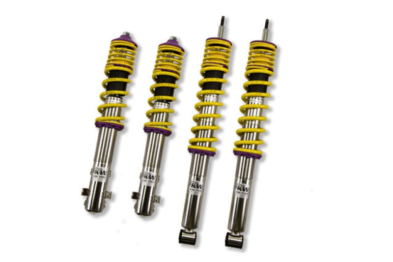 KW — Height adjustable stainless steel coilovers with adjustable rebound damping
KW COILOVER KIT V2 - 15280003