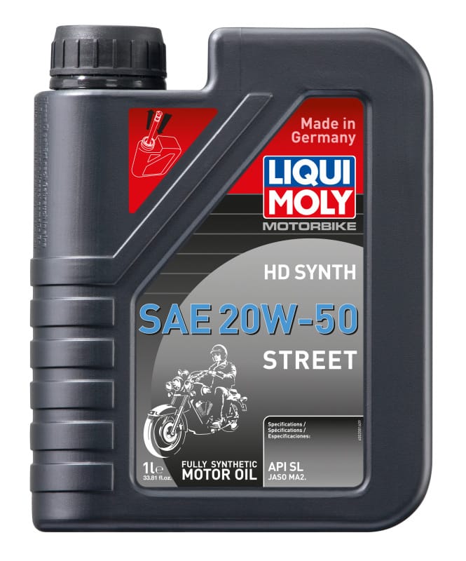 LIQUI MOLY — LIQUI MOLY 1L Motorbike HD Synth SAE 20W50 Street