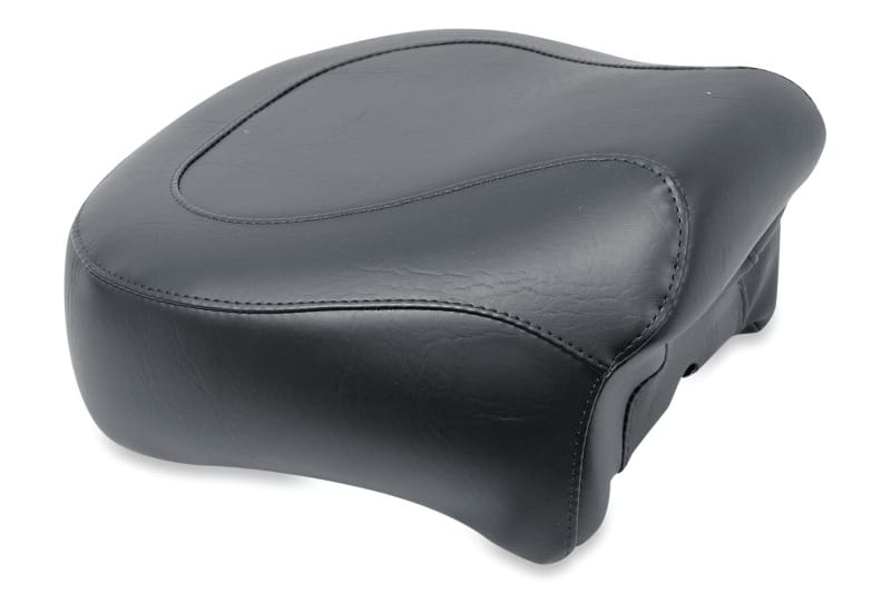 Mustang Motorcycle — Mustang 82-03 Harley Sportster Wide Touring Passenger Seat - Black