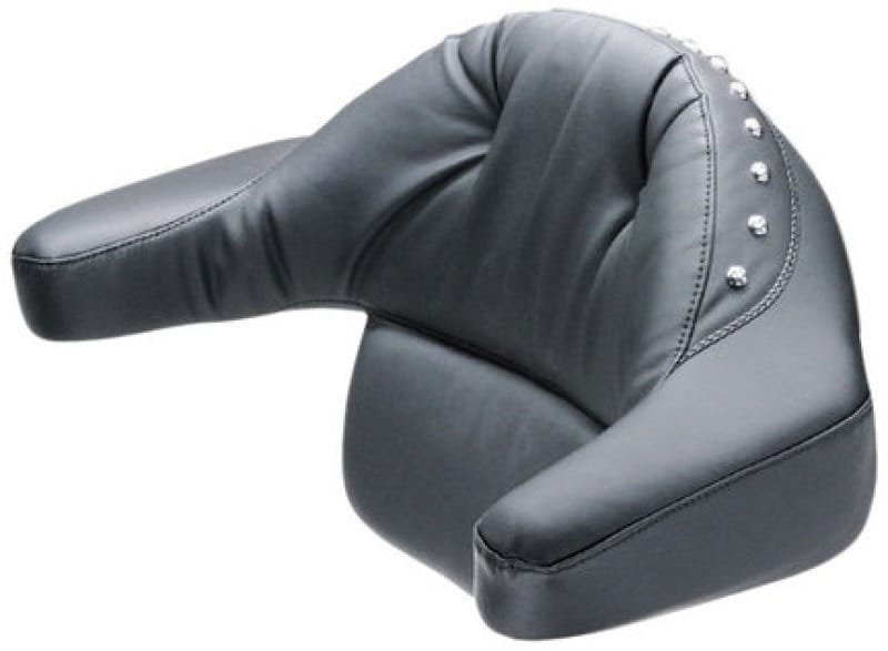 Mustang Motorcycle — Mustang 93-13 Harley Electra Glide Std,Rd Glide,Rd King,Str Glide Extended Arm Wrap w/Studs - Black
