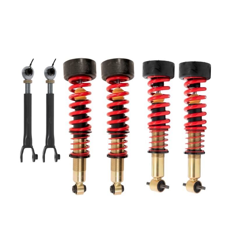 Belltech — PERFORMANCE COILOVER KIT W/ FRONT AND REAR HEIGHT ADJUSTABLE COILOVERS - 1106SPC
Complete Kit Inc. Front and Rear Height Adjustable Coilovers