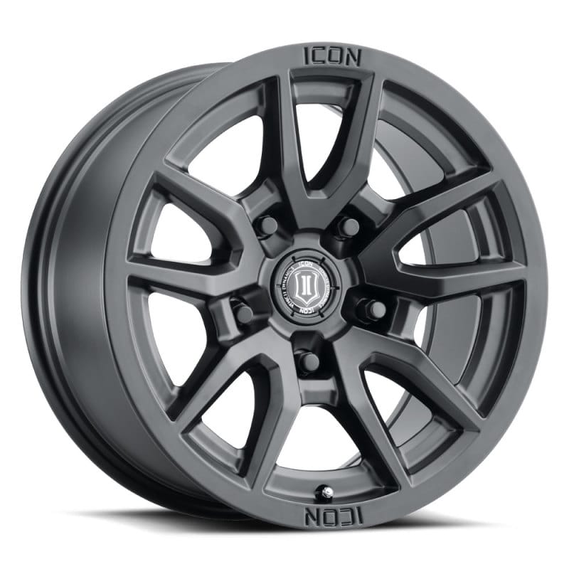 ICON — ICON ALLOYS VECTOR 5 SAT BLK -17 x 8.5 / 5 x 150 / 25MM / 5.75" BS
