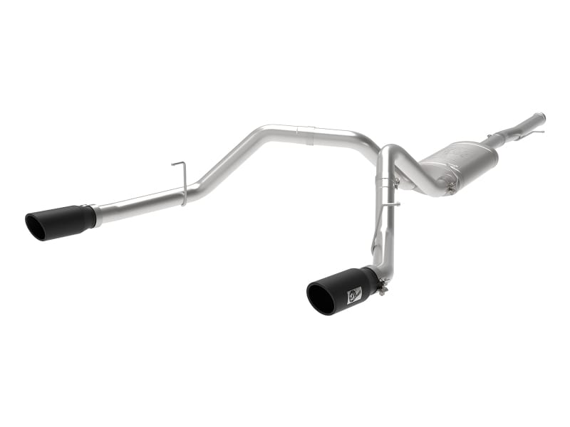 aFe — Apollo GT Series 3 IN 409 Stainless Steel Cat-Back Exhaust System w/ Black Tip