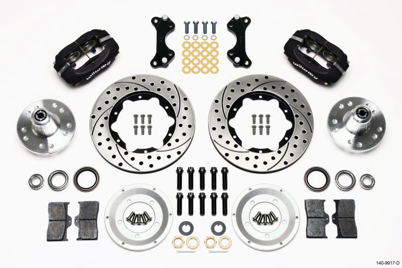 Wilwood — KIT,FRONT,WWE PRO SPINDLE,FDLI,11.00 SRP,BLACK PWDR CT