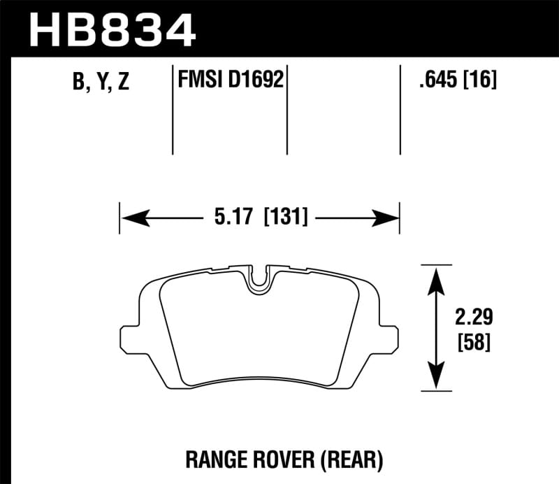 Hawk Performance — LTS Disc Brake Pad