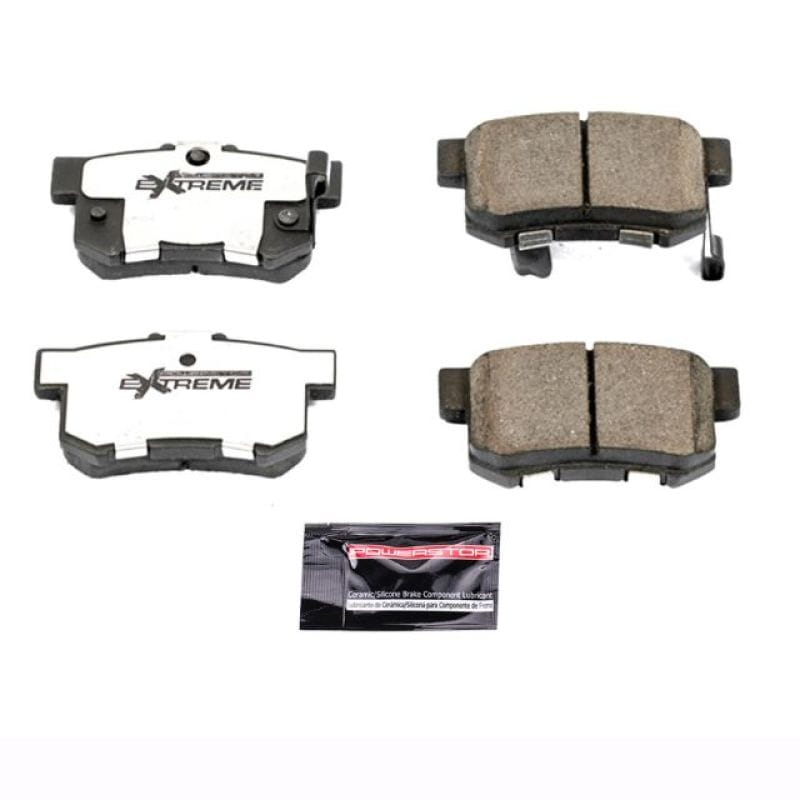 PowerStop — PowerStop - Z26 Performance Carbon-Fiber Ceramic Brake Pads with Hardware Kit