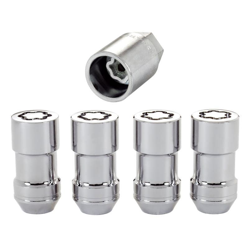McGard — Cone Seat Exposed Style Wheel Locks-Chrome
