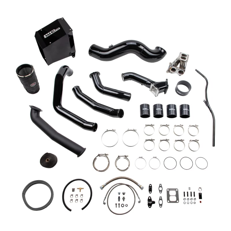 Wehrli — Wehrli 01-04 Duramax LB7 S400 Single Turbo Install Kit - Gun Metal
S400 Kit 01-04 GM