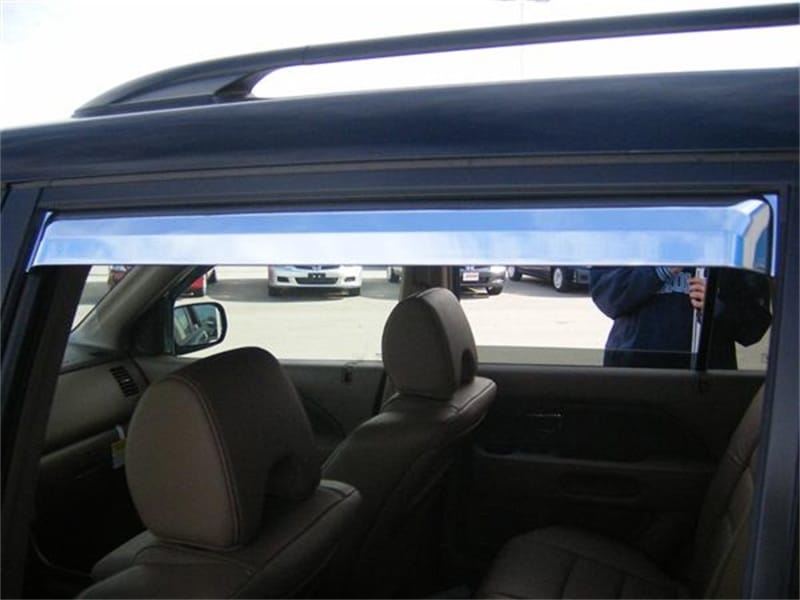 Putco — Element Chrome Window Visor In Channel