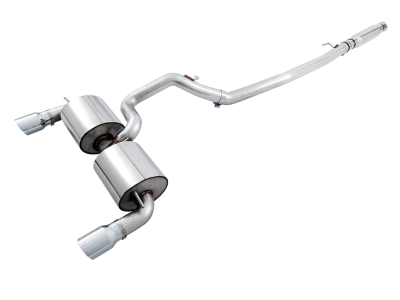 AWE Tuning — AWE Touring Edition Cat-back Exhaust for Ford Focus RS- Resonated