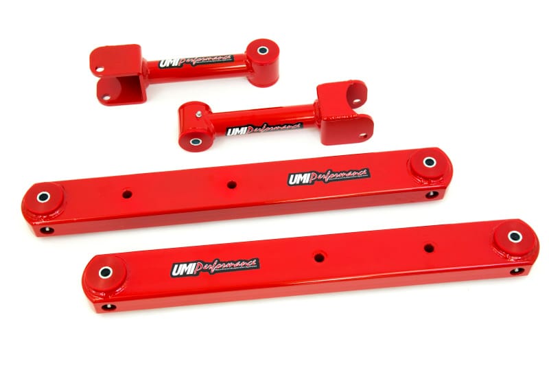 UMI Performance — 402116 - 1968-1972 GM A-Body Rear Control Arm Kit, Fully Boxed Lowers