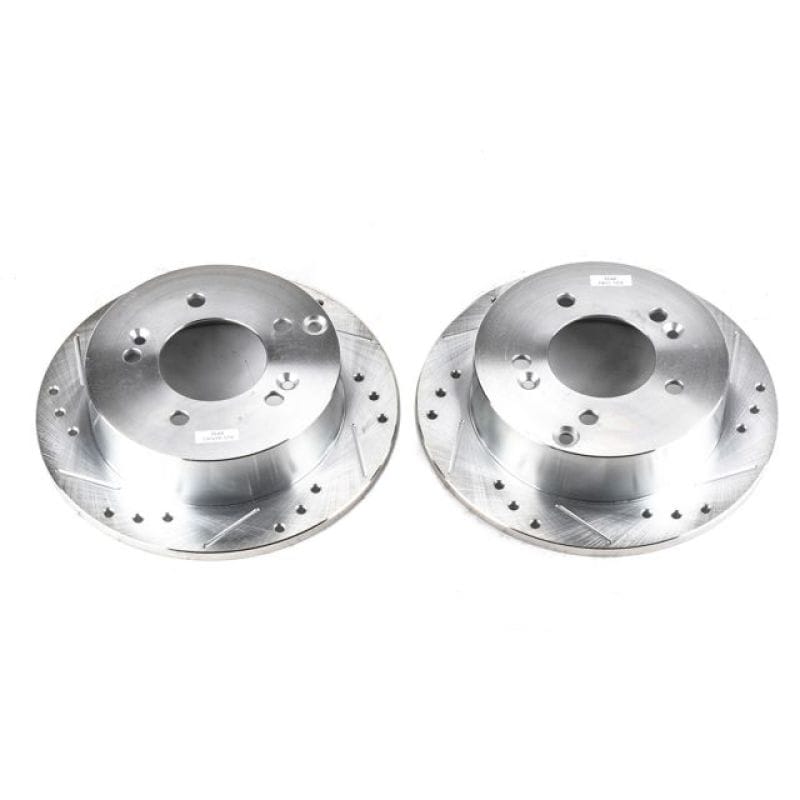 PowerStop — PowerStop Evolution Performance Drilled, Slotted & Plated Brake Rotor Pair