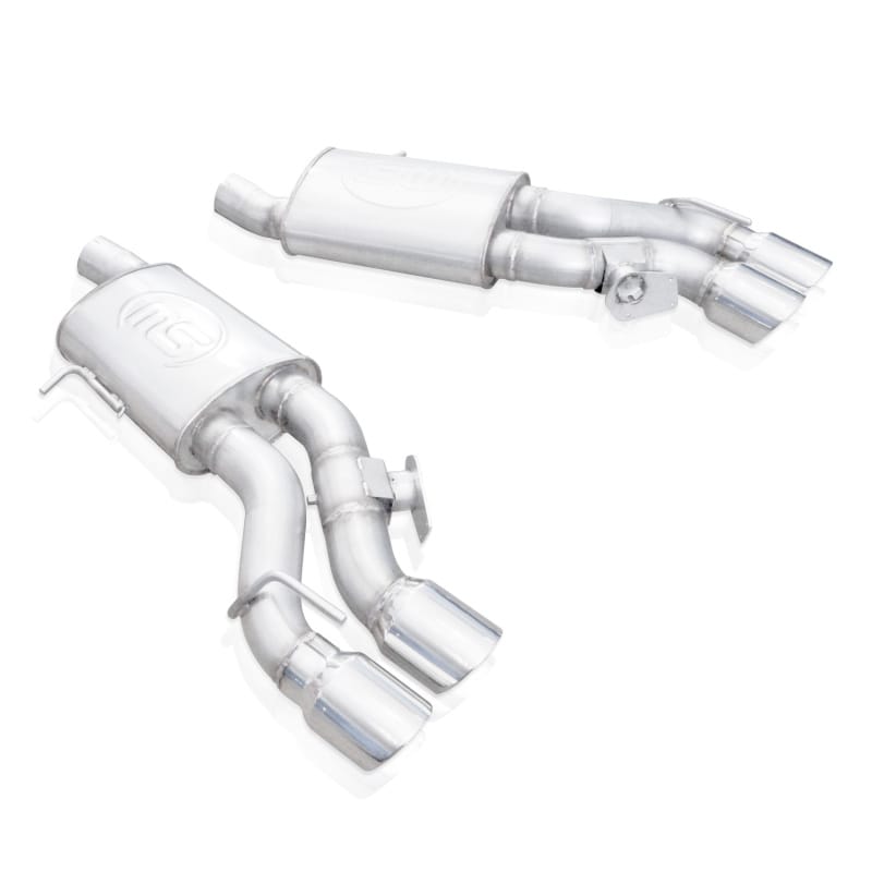 Stainless Works — Stainless Works Axleback Dual Turbo Custom Mufflers Performance Connect