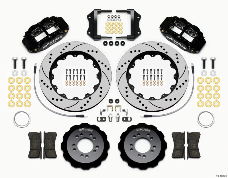 Wilwood — KIT,FRONT,FORD FOCUS 2013,FNSL6R,14.00x 1.10,FRONT MT,SRP,W/LINES