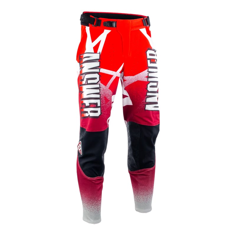 Answer — Answer 26 LE Elite Chaos Artifacts Pants 50 Years Dark Red/Red/White Size - 38