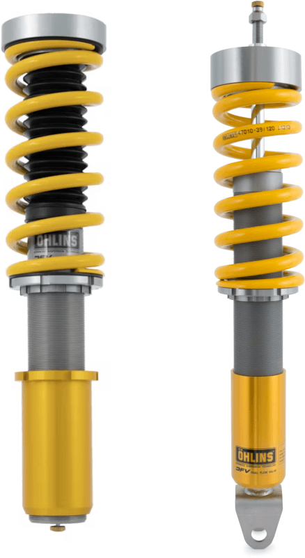 Ohlins — Road & Track Coilover Suspension System featuring Dual Flow Valve Technology