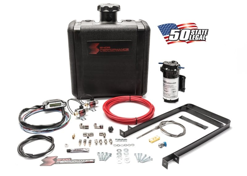Snow Performance — Snow Performance Stg 3 Boost Cooler Water Injection Kit TD (Red Hi-Temp Tubing and Quick Fittings)
Water/Meth Inject Kt