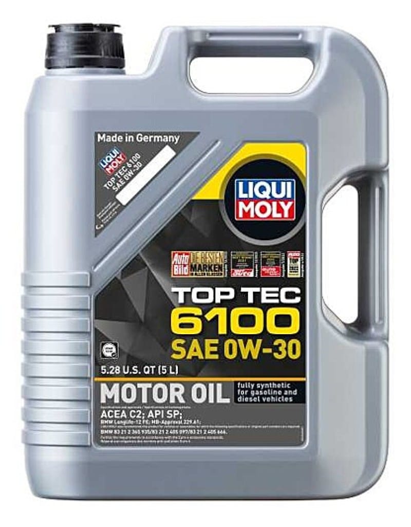 LIQUI MOLY — LIQUI MOLY 5L Top Tec 6100 Motor Oil SAE 0W30