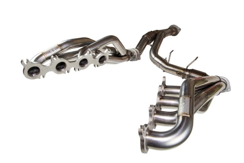 Kooks Headers — Kooks 15-20 Ford F-150 XLT Lariat XL King Ranch Platinum 1-3/4 x 3 Header & Green Catted Y-Pipe Kit
Header & Conn. Kit
Header/Conn. Kit