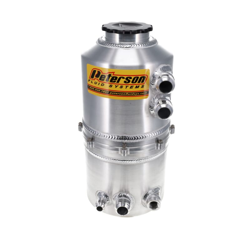 Peterson Fluid Systems — 2.3 GALLON OIL TANK - DUAL SCAVENGE RETURN