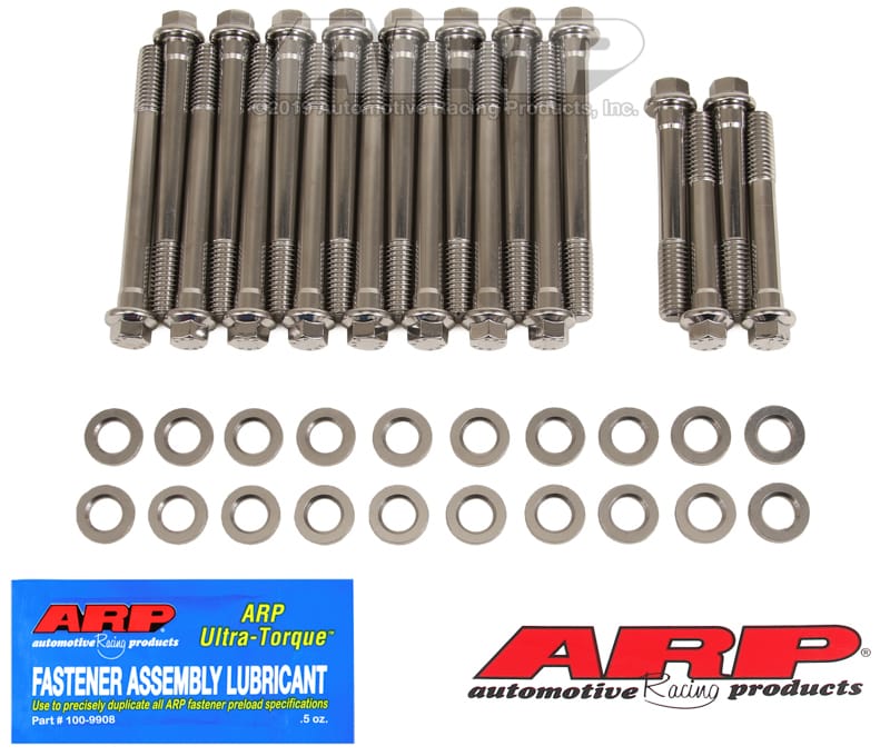 ARP — ARP Oldsmobile 350-455 7/16in SS Hex Head Bolt Kit