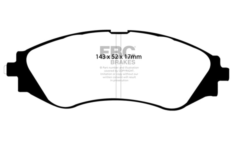 EBC — Ultimax OEM Replacement Brake Pads