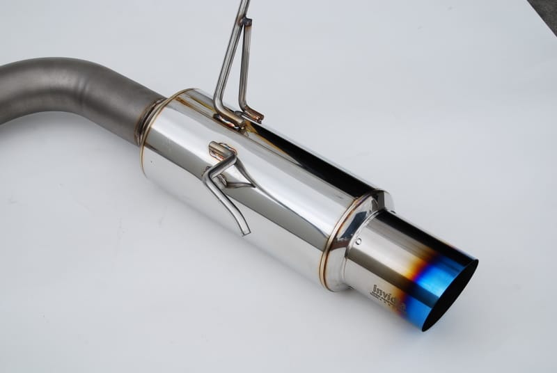 Invidia — Invidia 15+ Subaru WRX/STi Titanium Tip Bead Blasted Cat-back Exhaust