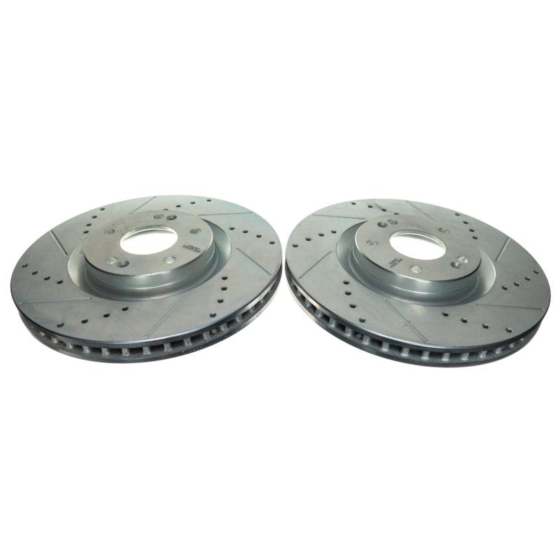 PowerStop — PowerStop Evolution Performance Drilled, Slotted & Plated Brake Rotor Pair