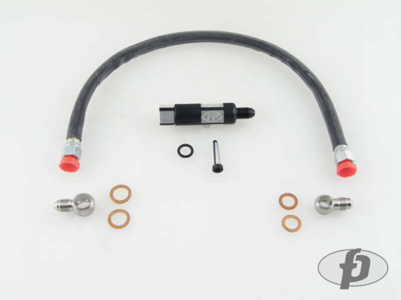 Forced Performance — Forced Performance Mitsubishi Evo X Oil Supply Line w/Inline Filter Journal Bearing