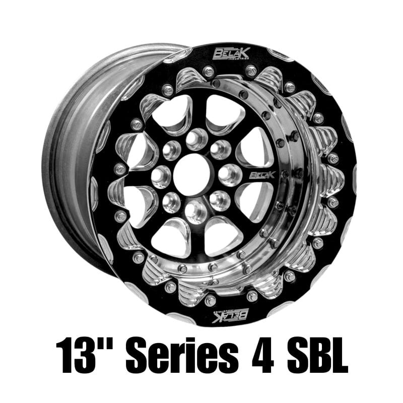 Belak Wheels — Belak 13x9 / 5in BS / 4x100 BP / High Pad / Series 4 Wheel - Single Beadlock