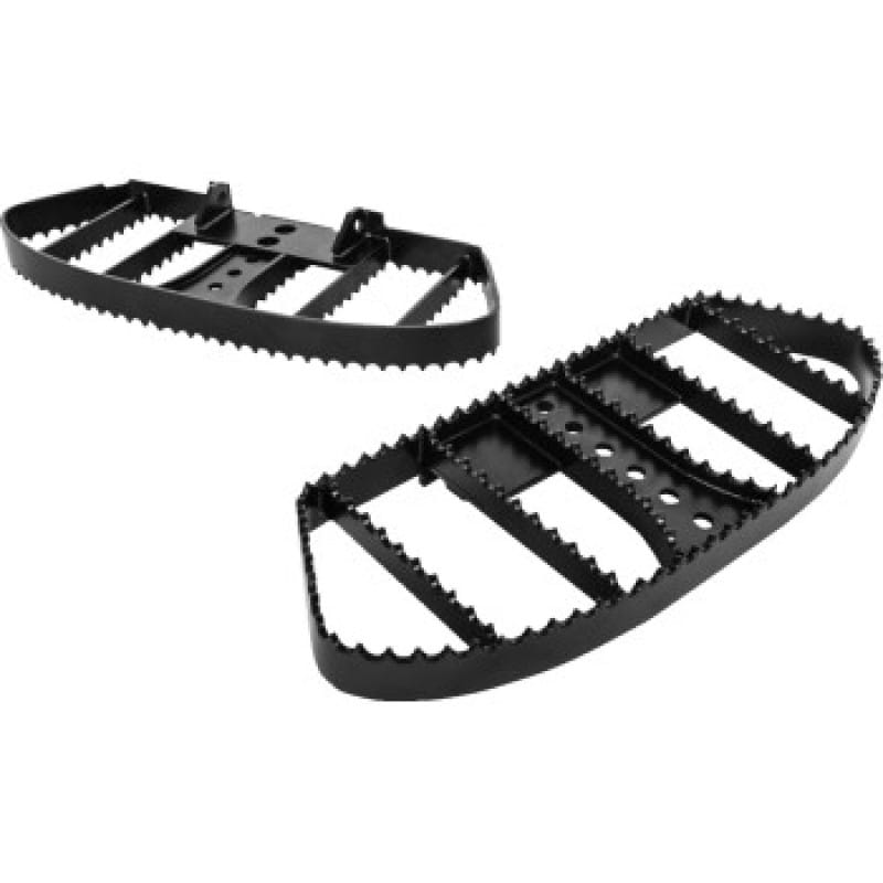 Burly Brand — Burly Brand M8 Softail MX Rider Floorboards - Black