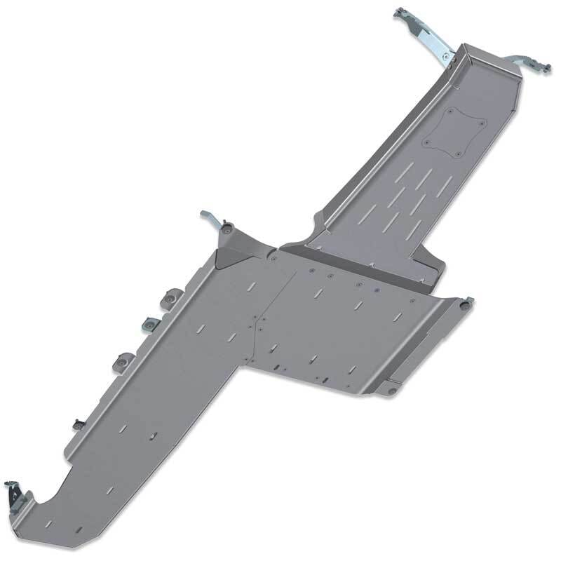 Artec Industries — Artec Industries 2022-2025 Jeep Wrangler JLU Sahara Jlu Full Bellypan - 4 Door 392 Hemi Aluminum