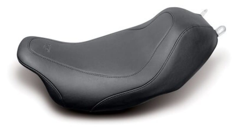 Mustang Motorcycle — Mustang 08-21 Harley Electra Glide Std, Rd Glide, Rd King, Street Glide Tripper Solo Seat - Black