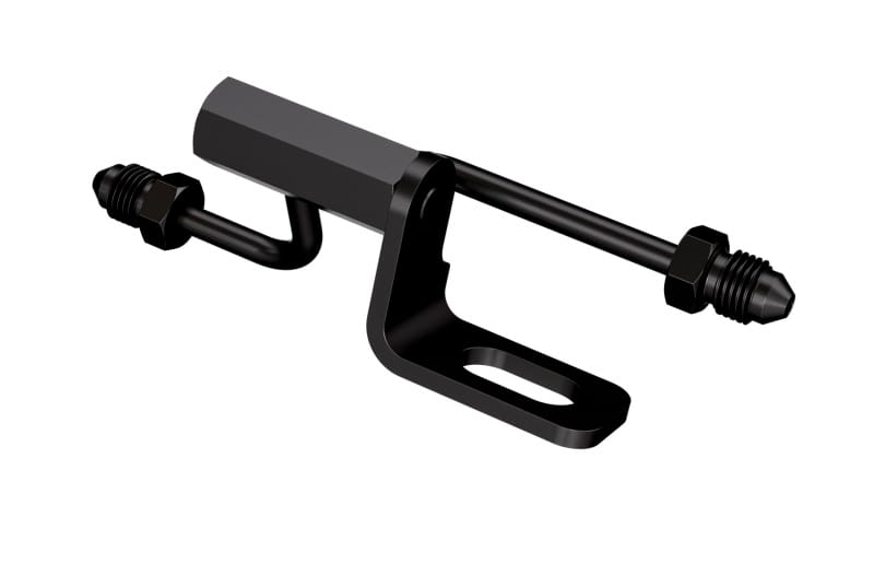 Goodridge — Goodridge 07-11 Harley-Davidson Softail Models Rear Brake Switch Holder - Black